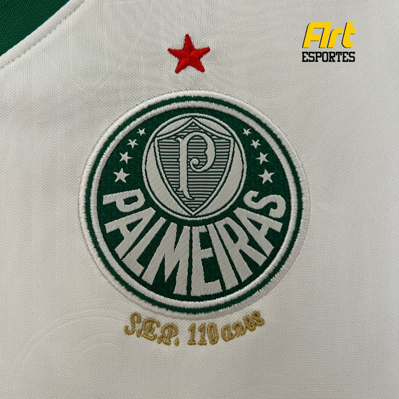 Camisa Palmeiras II Feminina Puma 24/25 - Versão Torcedor Branco