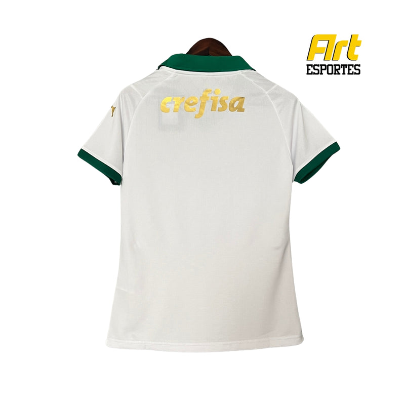 Camisa Palmeiras II Feminina Puma 24/25 - Versão Torcedor Branco