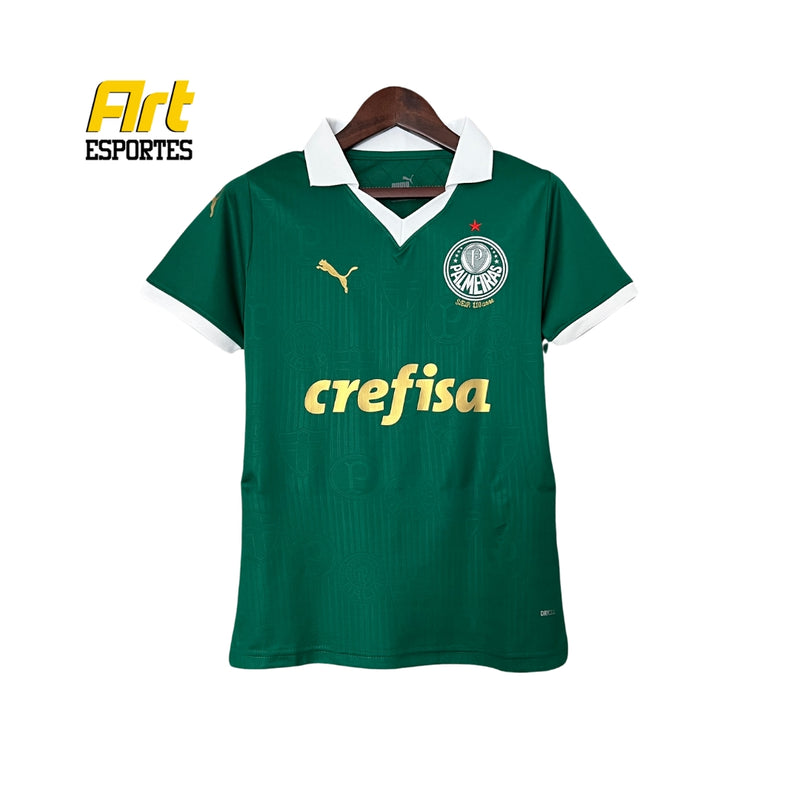 Camisa Palmeiras I Feminina Puma 24/25 - Versão Torcedor Verde