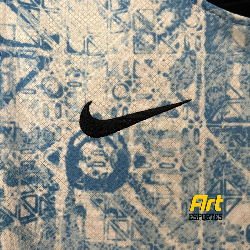 Camisa Portugal II Feminina 2024/25 Nike Versão Torcedor Azul