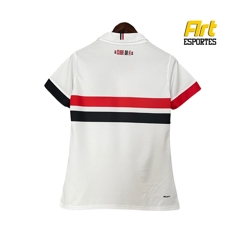 Camisa São Paulo I Feminina NB 24/25 - Versão Torcedor Branco