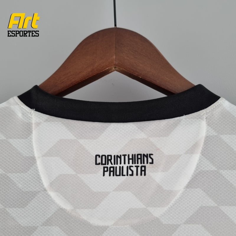 Camisa Corinthians I 2012 - Nike Retrô Branco Preto