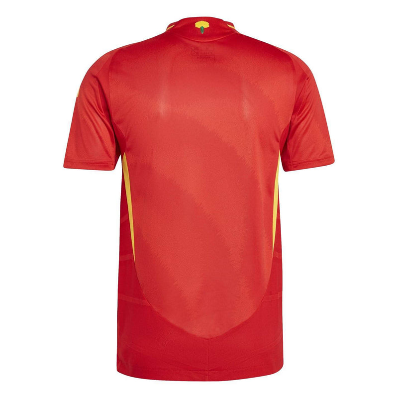 Camisa Espanha I 24/25 Torcedor Adidas Masculino - Vermelho Amarelo