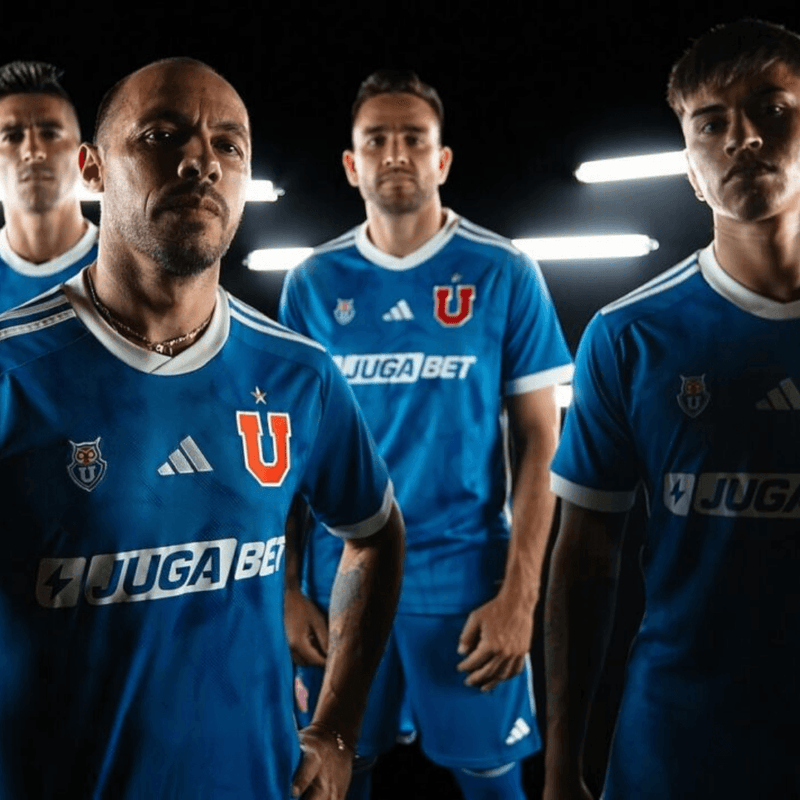 Camisa Universidad Del Chile Home 2024/2025 Versão Torcedor - Adidas Azul, Branco e Vermelho