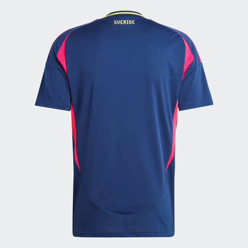 Camisa Suécia II 24/25 Torcedor Adidas Masculino - Azul marinho Rosa