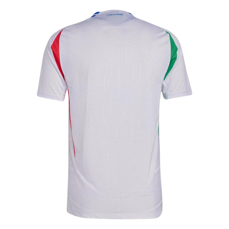 camisa-itália-II-away-reserva-24-25-versao-torcedor-bordado-adidas-seleção-italiana-azul-branco-verde-vermelho