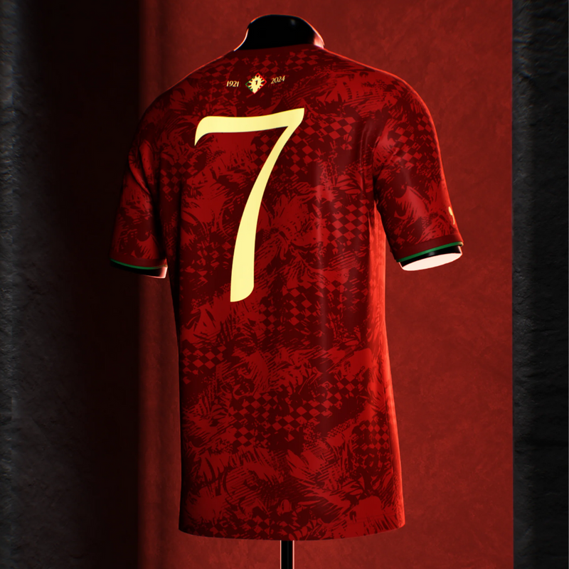 camisa-portugal-thesiu-comma-football-24-25-vermelho-amarelo-cristiano-ronaldo-especial