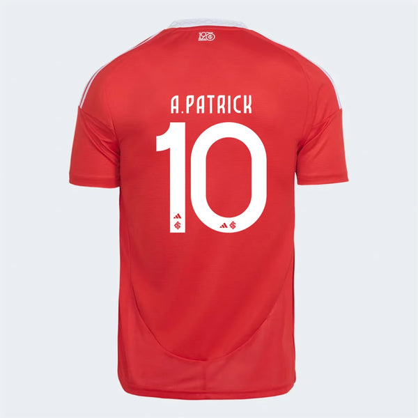 Camisa Internacional 2025/26 I A. Patrick N° 10