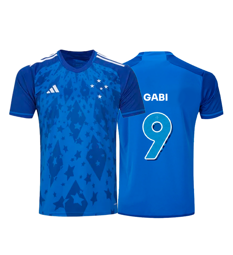 Camisa Cruzeiro I Masculina Adidas 24/25 - Versão Torcedor Azul