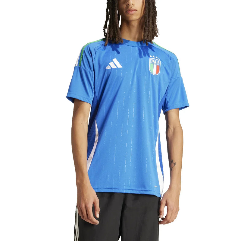 camisa-itália-I-titular-home-24-25-versao-torcedor-bordado-adidas-seleção-italiana-azul-branc