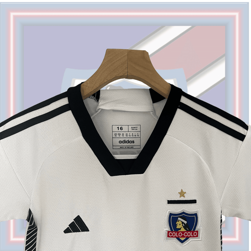 Kit Infantil de Futebol Colo-Colo Home 2024/25