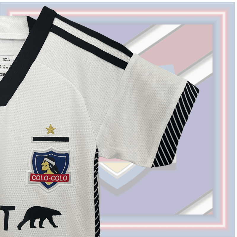 Kit Infantil de Futebol Colo-Colo Home 2024/25