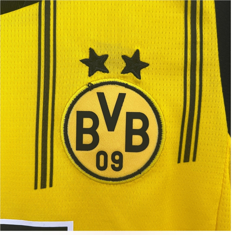 Conjunto Borussia Dortmund I Titular 24/25 Kit de Futebol Infantil BVB 2024/2025 - Amarelo Preto