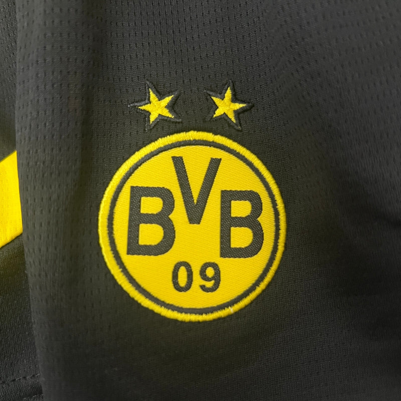 Conjunto Borussia Dortmund I Titular 24/25 Kit de Futebol Infantil BVB 2024/2025 - Amarelo Preto