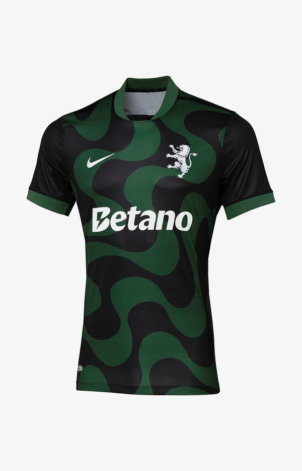 Camisa Sporting CP 2025/26 II - Away Preto