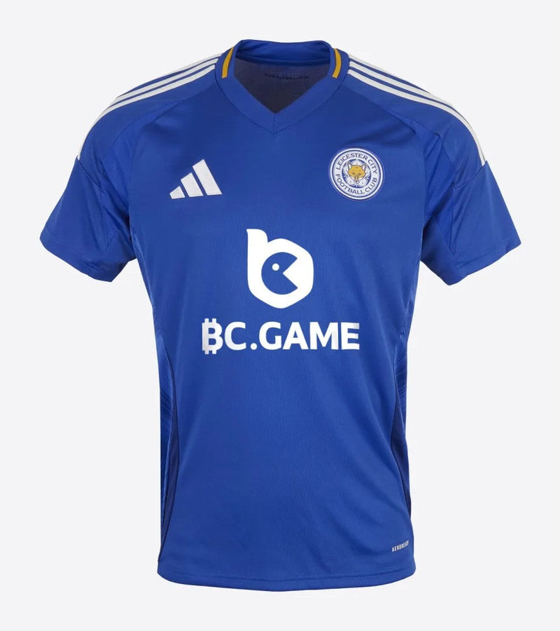 CAMISA-LEICESTER-CITY-24-25-VERSAO-TORCEDOR-BORDADO-AZUL-BRANCO-TIME