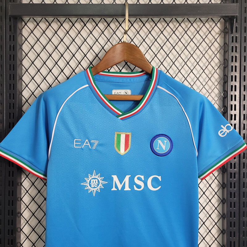 Conjunto Infantil Napoli Home 2023/24