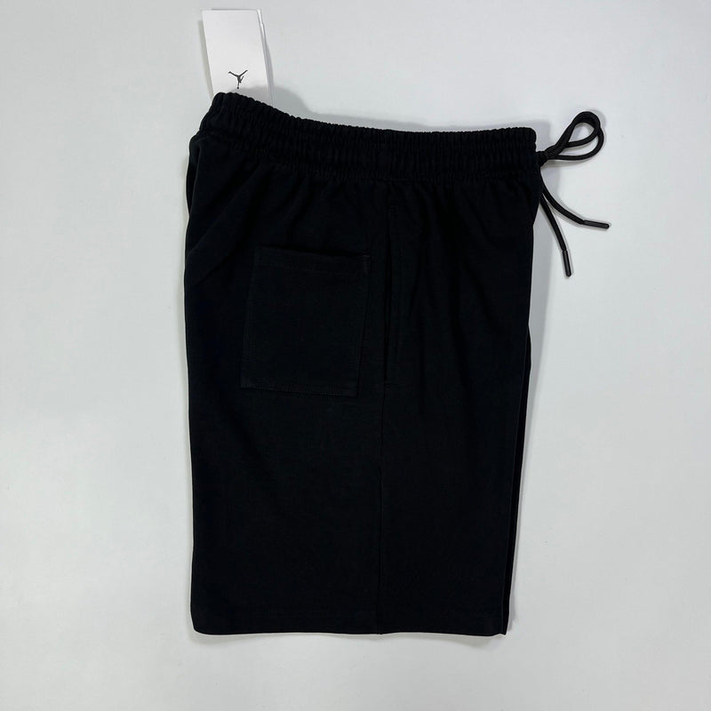 Shorts Casual Preto com Jordan Vermelho Com Bolso