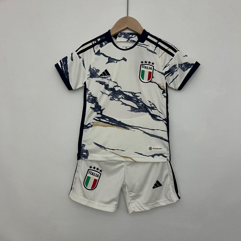 Kit Infantil Futebol Itália Away 2023/23