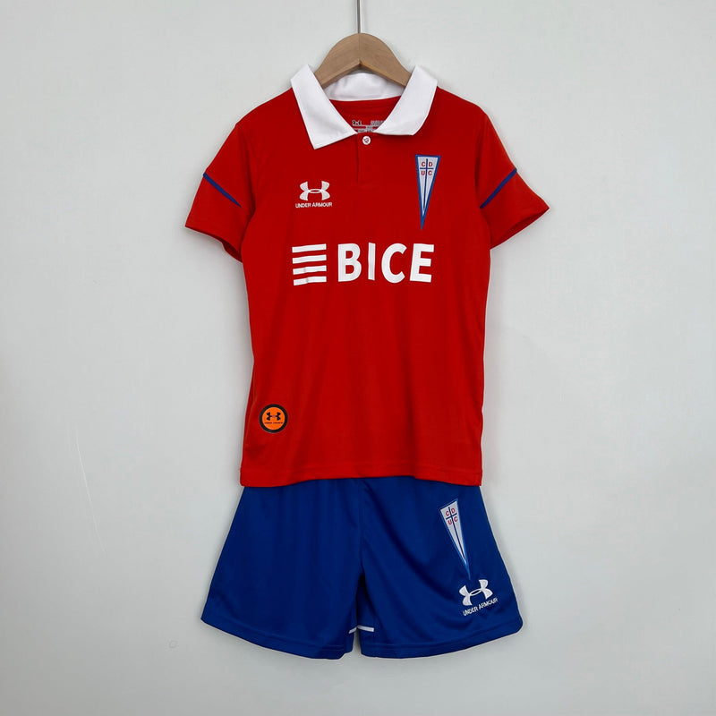 Kit Infantil Futebol Deportivo Universidad Católica Away 23/24