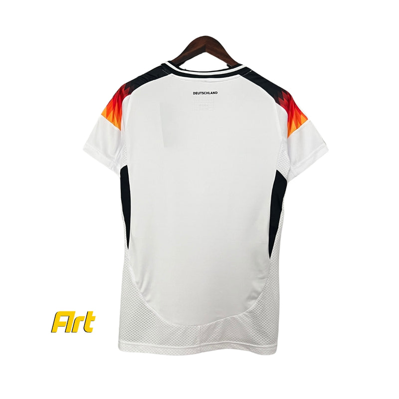 Camisa Alemanha I Feminina 2024/25 Adidas Branco