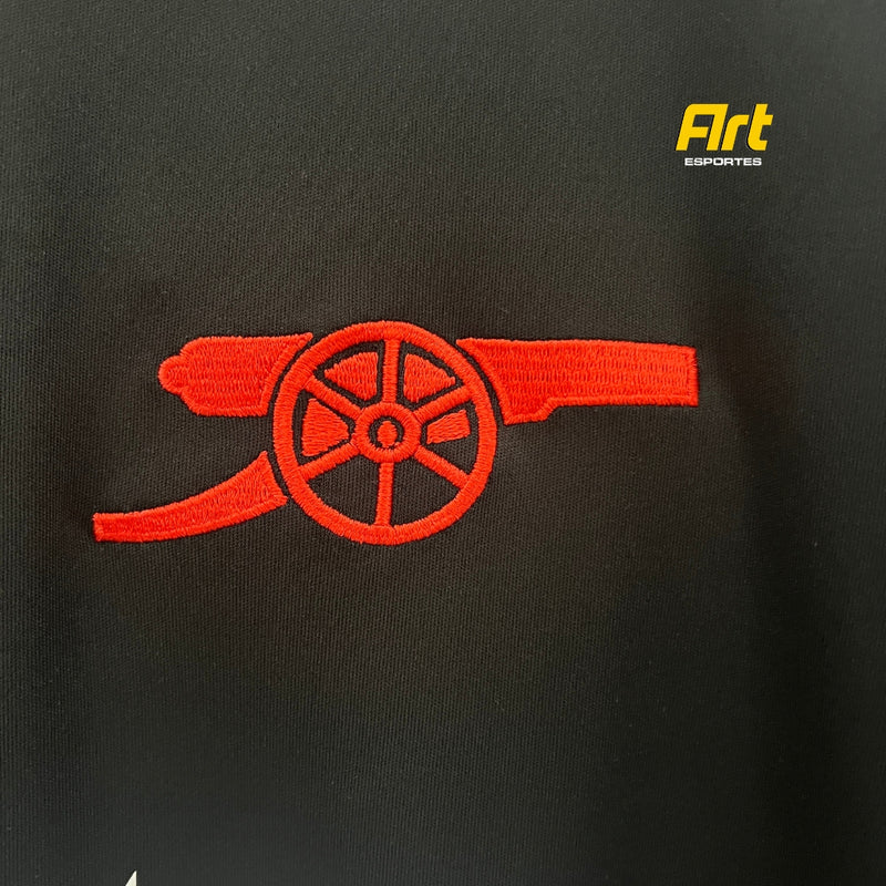 Camisa Arsenal II Feminina 2024/25 Adidas Preto