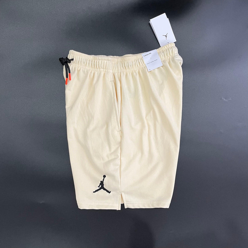 Shorts Jordan Branco Com Bolso Oficial Member