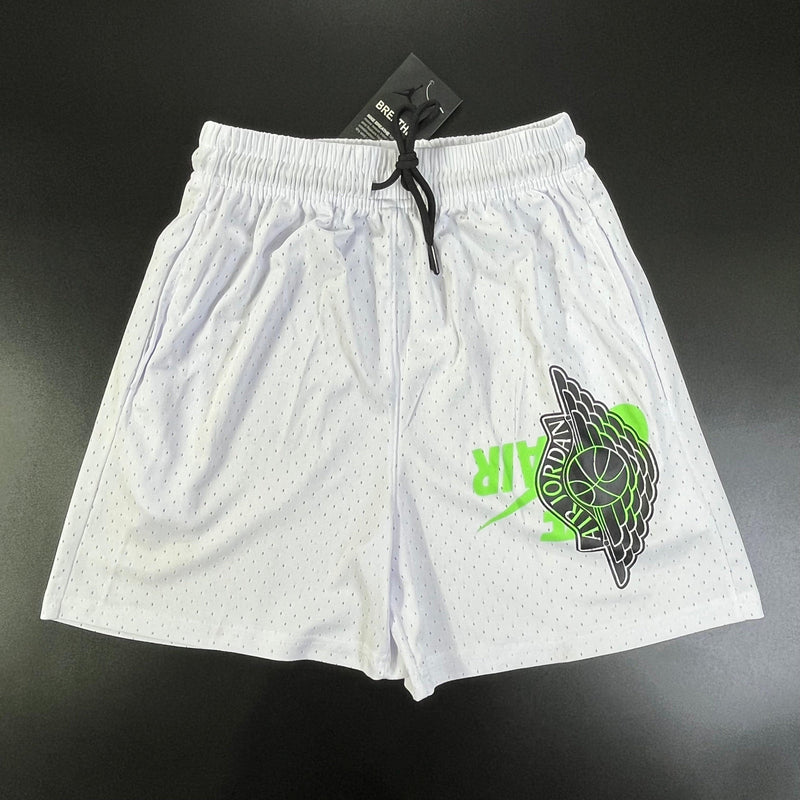 Shorts Esportivo Nike Air Jordan Preto/Branco