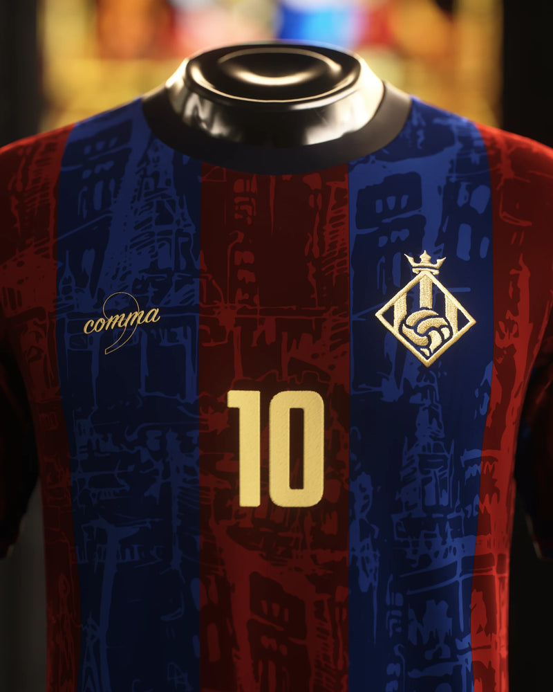 Camisa La Pulga Messi Barcelona 24/25 - ''Legends Of Barcelona'' Masculino Torcedor Grená