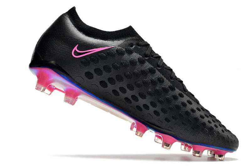 Chuteira de Campo Nike Phantom Ultra Venom FG - Preto e Rosa