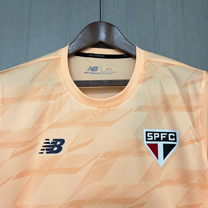 Camisa São Paulo Treino 24/25 - Laranja Salmão