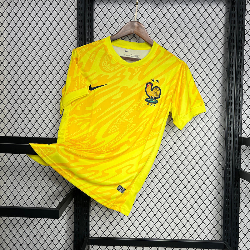 Camisa França Goleiro 24/25 - Amarelo Nike