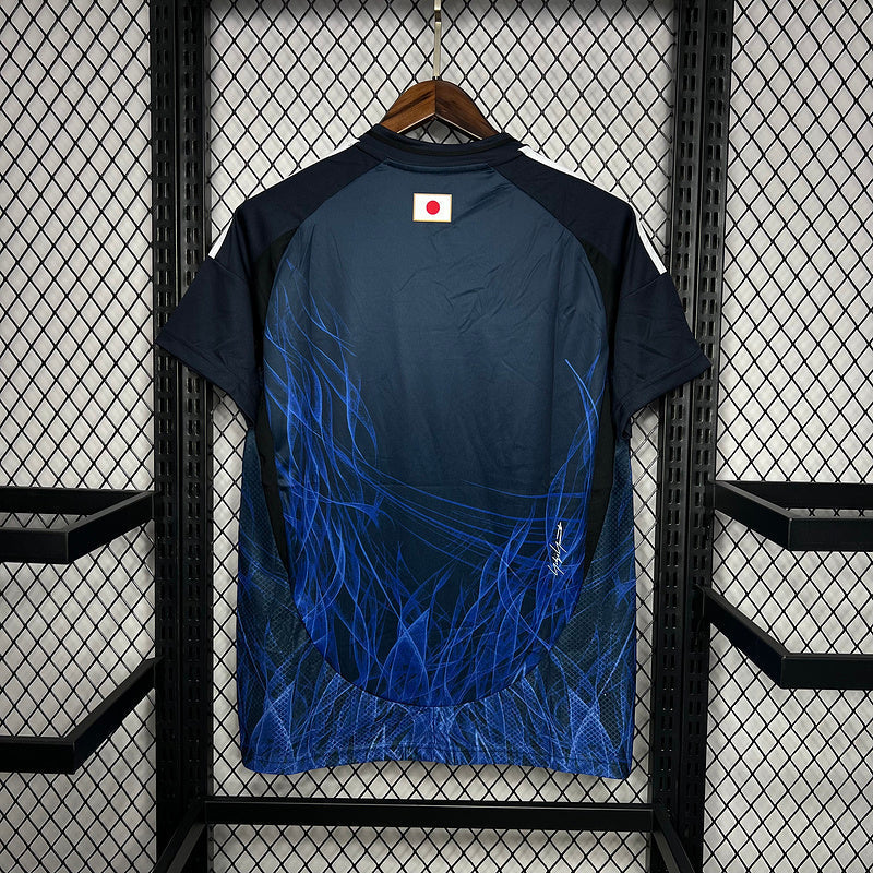 Camisa Seleção Japão I Y3 24/25 - Azul Fogo