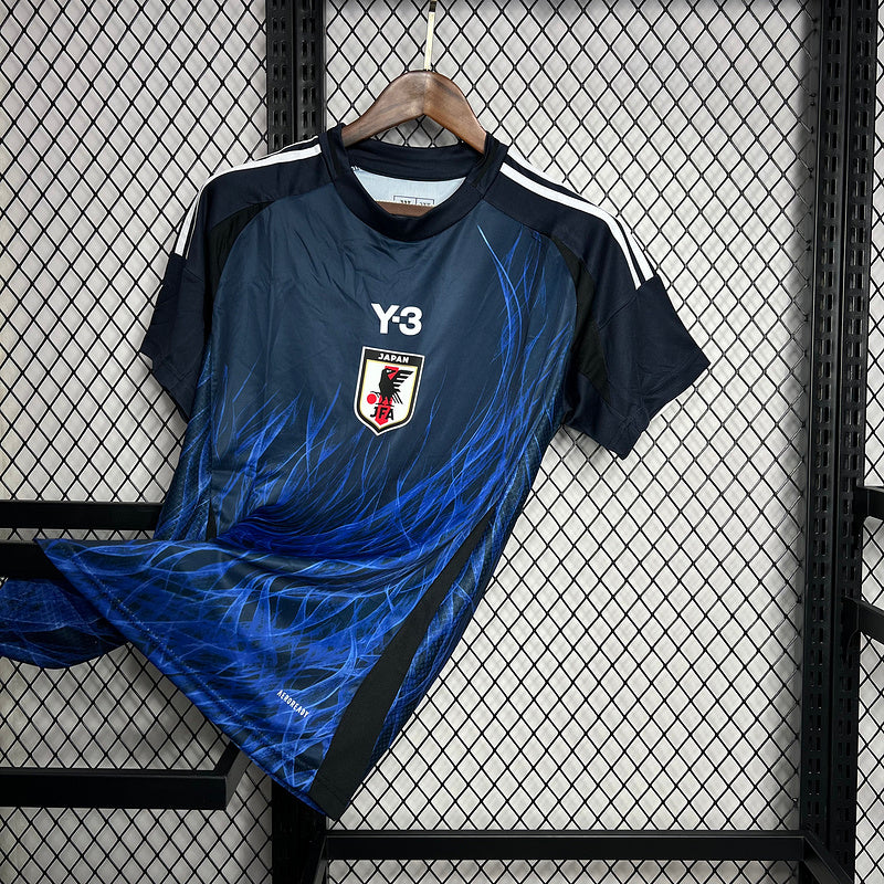 Camisa Seleção Japão I Y3 24/25 - Azul Fogo