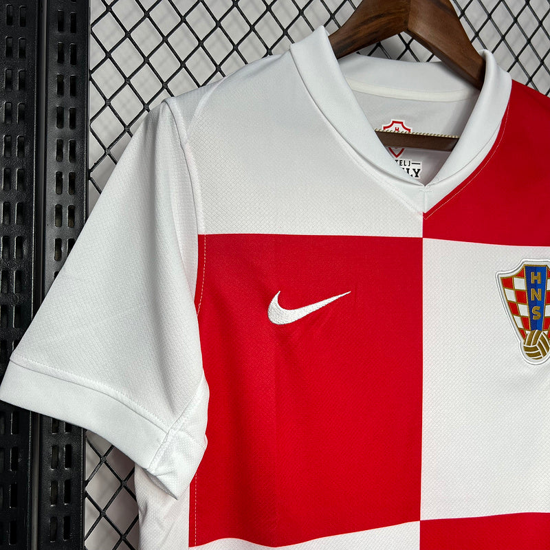 camisa-croacia-home-24-25-vermelho-branco-bordado-versao-torcedor-nike-seleção-croata-modric