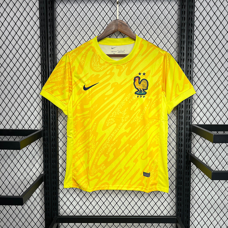 Camisa França Goleiro 24/25 - Amarelo Nike