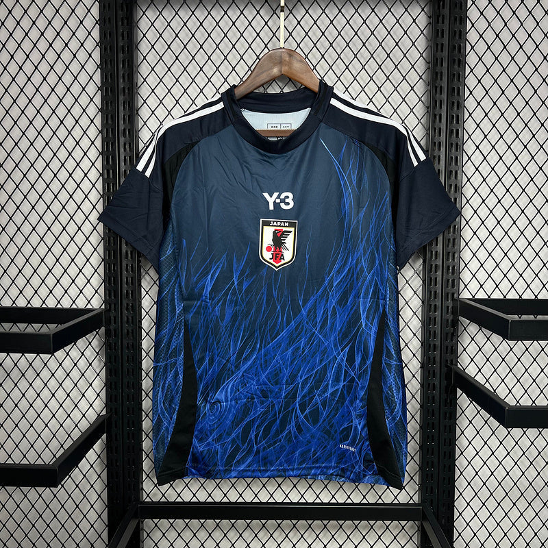 Camisa Seleção Japão I Y3 24/25 - Azul Fogo