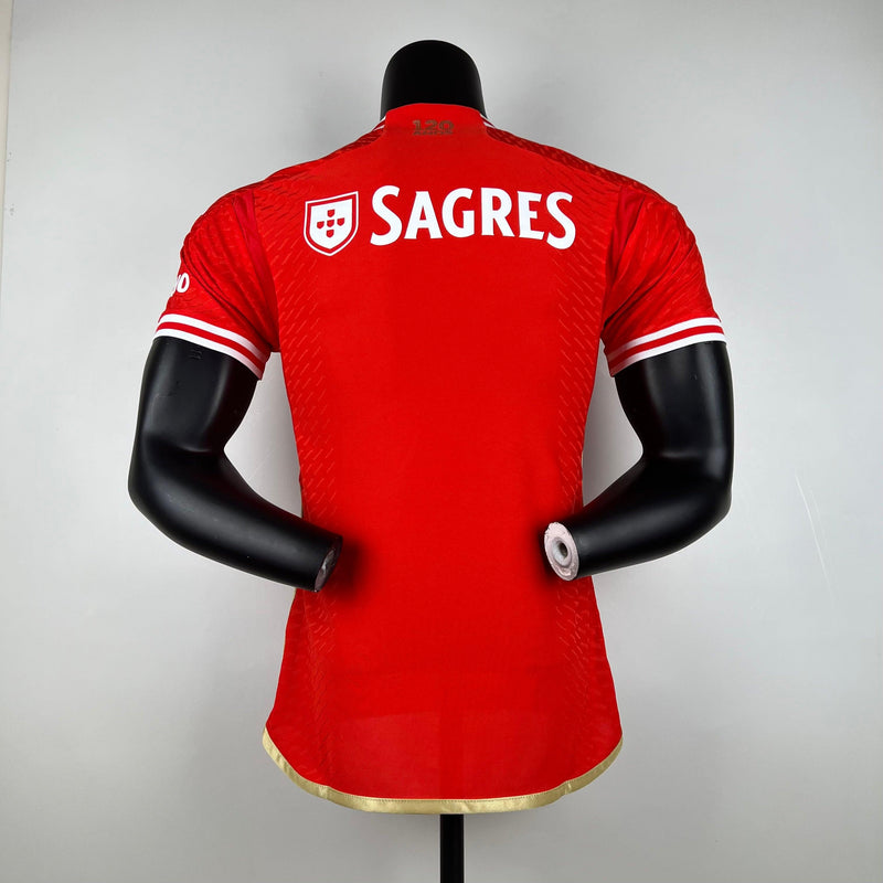 Camisa Benfica Versão Jogador Adidas Home Vermelha 2023/24