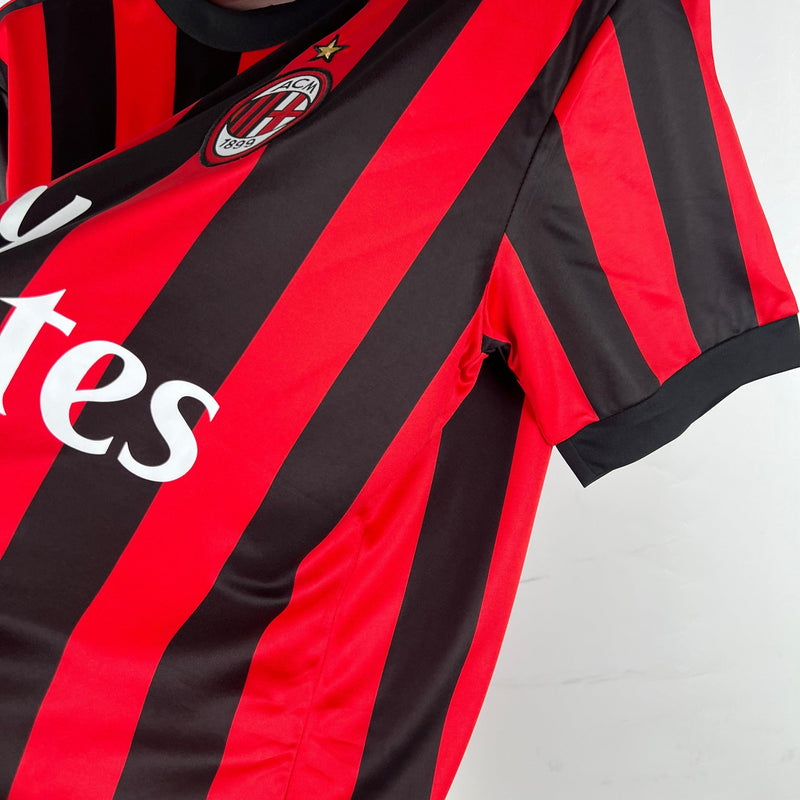 Camisa Retrô Milan I Titular Adidas Home 2017/18