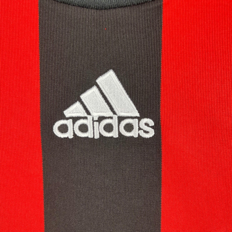 Camisa Retrô Milan Home Manga Longa - Adidas 2008/09