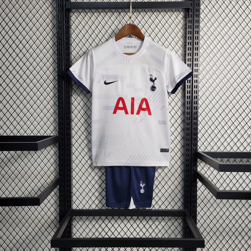 Kit Infantil Futebol Tottenham Home 23/24