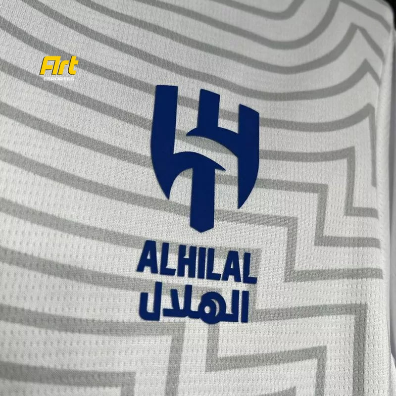 Camisa Al Hilal FC II 24/25 s/n° Torcedor Masculino Branco