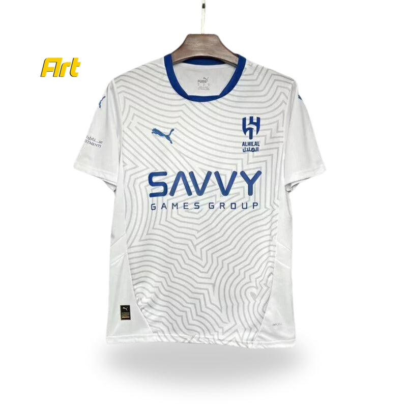 Camisa Al Hilal FC II 24/25 s/n° Torcedor Masculino Branco