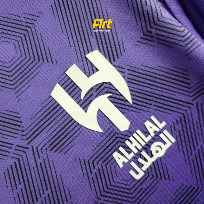 Camisa Al Hilal FC III 24/25 s/n° Torcedor Masculino Roxo