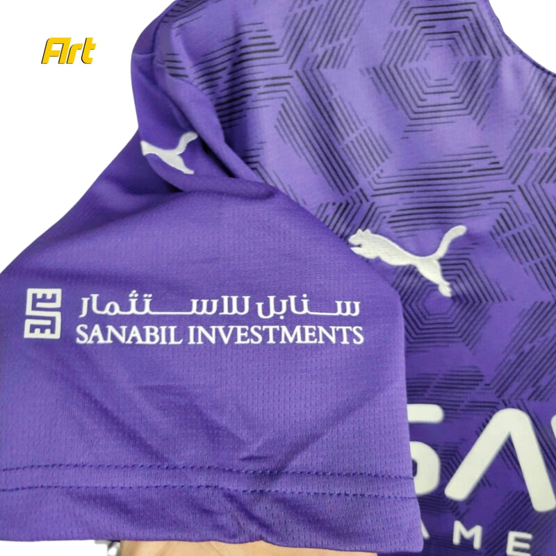 Camisa Al Hilal FC III 24/25 s/n° Torcedor Masculino Roxo