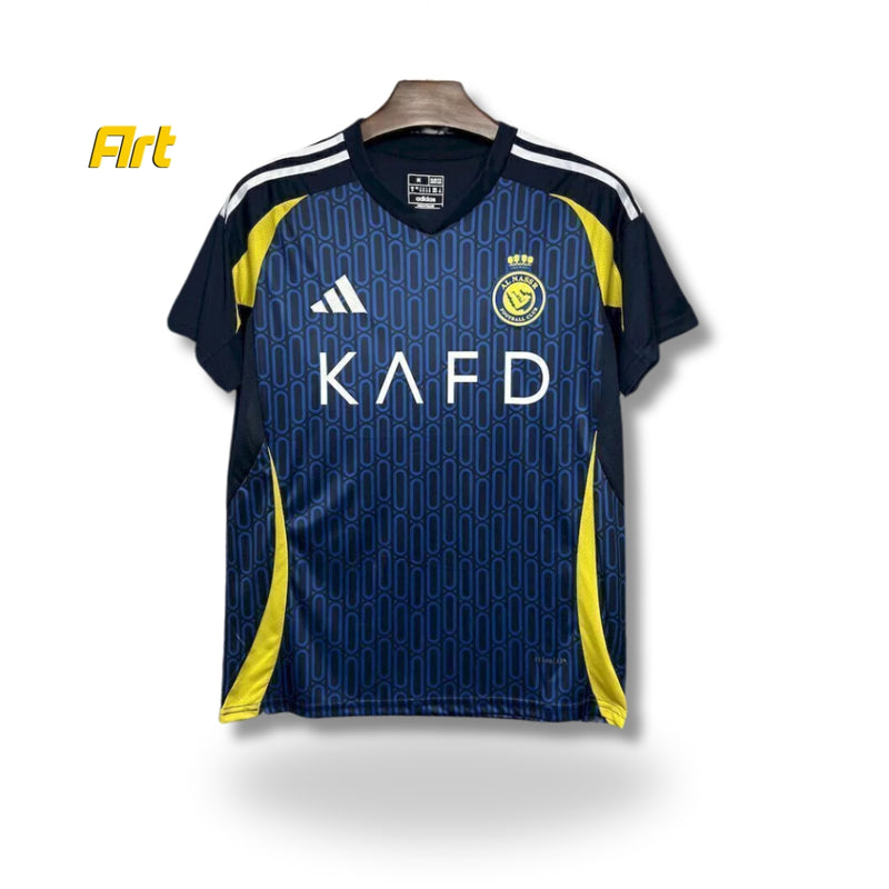 Camisa Al Nassr II Cristiano Ronaldo 24/25 Versão Torcedor Azul