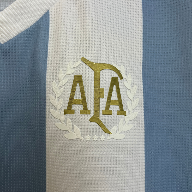 Camisa Argentina 50 Anos Adidas 2024/25 - Versão torcedor Azul Branco