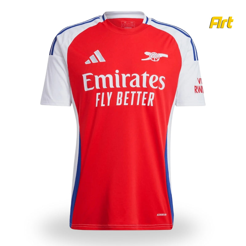 Camisa Arsenal I 24/25 Adidas - Versão Torcedor Vermelho Branco