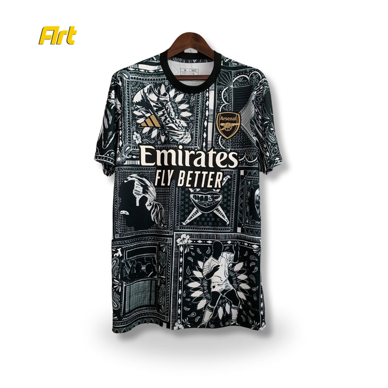 Camisa Arsenal Concept Ian Wright 23/24 - Versão Torcedor