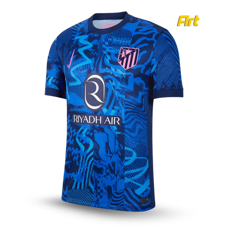 Camisa Atlético de Madrid Third III 24/25 Versão Torcedor Azul - Nike